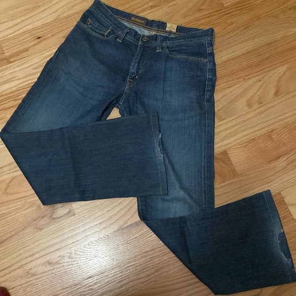 Ag Adriano Goldschmied Other - Adriano Goldschmeid Mens 31/32 Fillmore Bootcut Jeans Western distressed denim